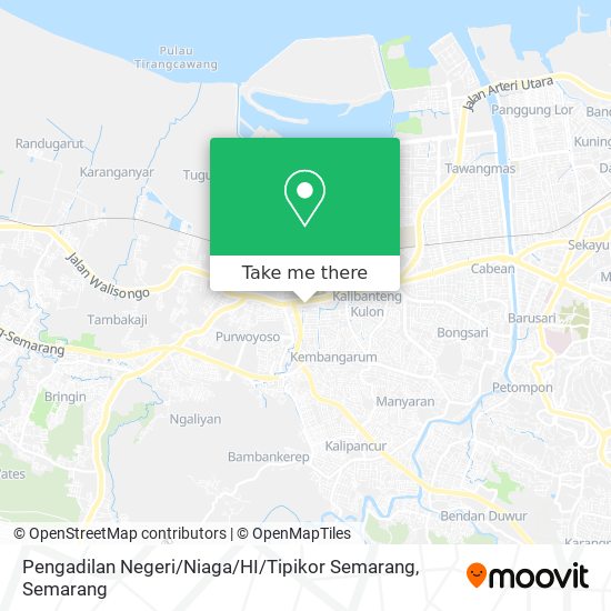 Pengadilan Negeri / Niaga / HI / Tipikor Semarang map