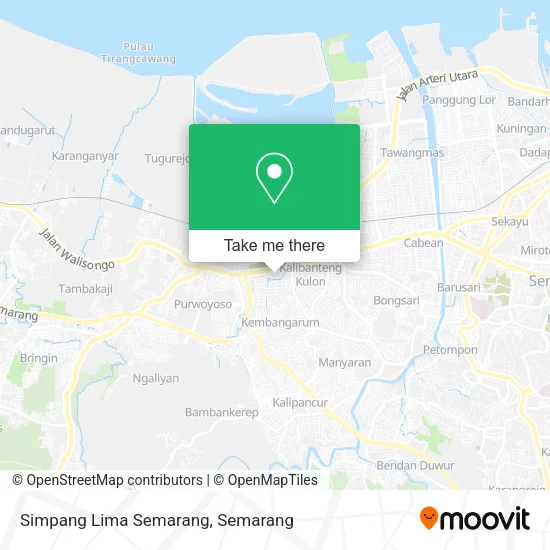 Simpang Lima Semarang map