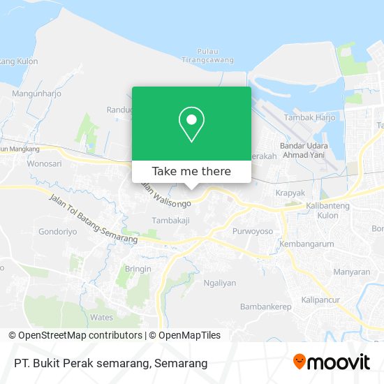 PT. Bukit Perak semarang map