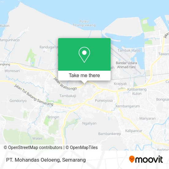 PT. Mohandas  Oeloeng map