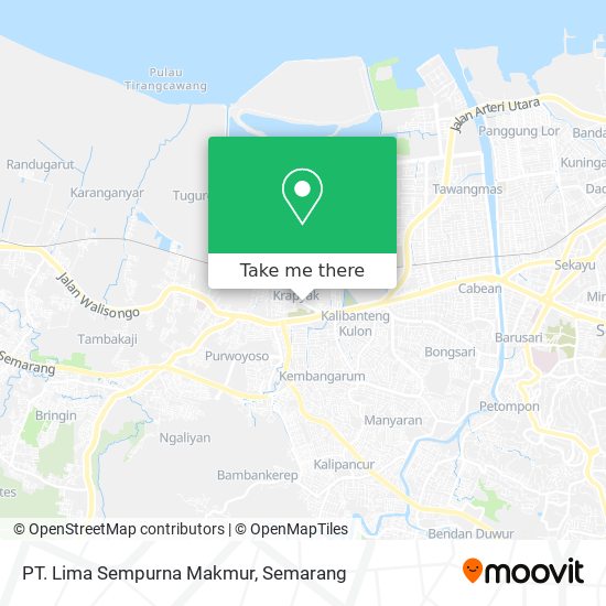 PT. Lima Sempurna Makmur map