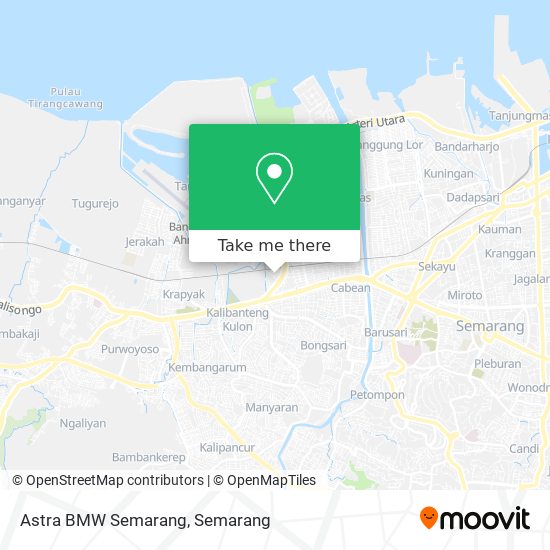 Astra BMW Semarang map