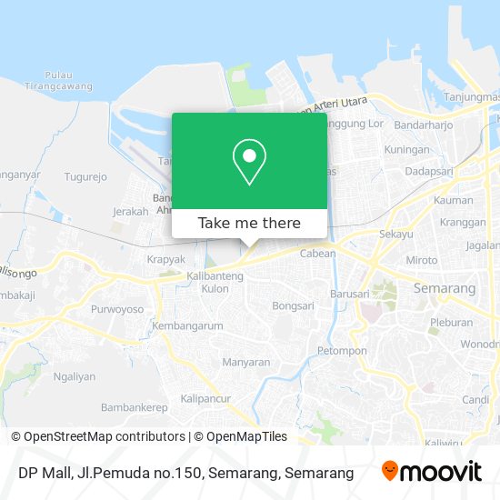 DP Mall, Jl.Pemuda no.150, Semarang map