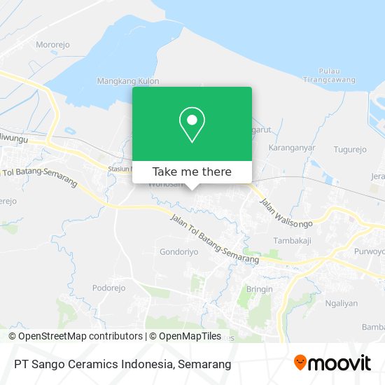 PT Sango Ceramics Indonesia map
