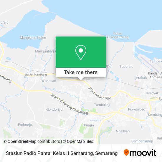 Stasiun Radio Pantai Kelas II Semarang map