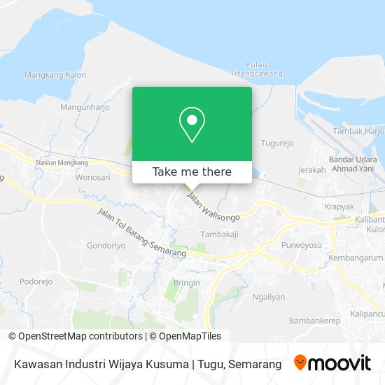 Kawasan Industri Wijaya Kusuma | Tugu map