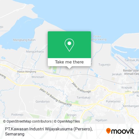 PT.Kawasan Industri Wijayakusuma (Persero) map