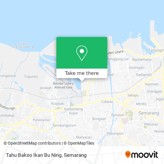 Tahu Bakso Ikan Bu Ning map