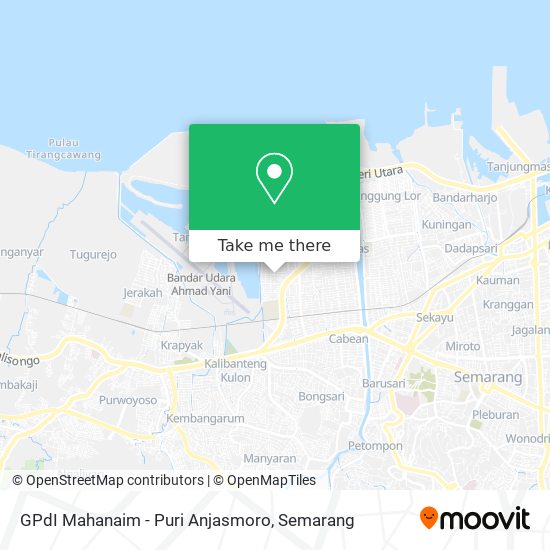 GPdI Mahanaim - Puri Anjasmoro map