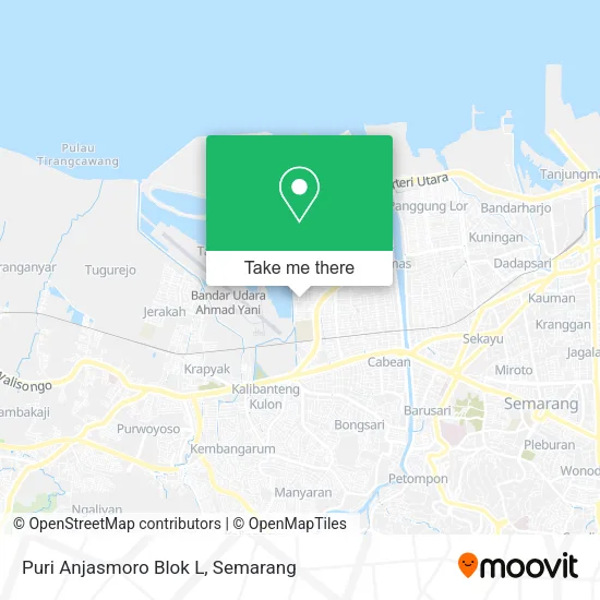 Puri Anjasmoro Blok L map