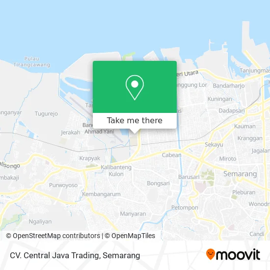 CV. Central Java Trading map