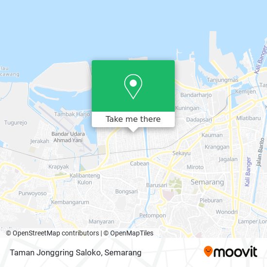 Taman Jonggring Saloko map
