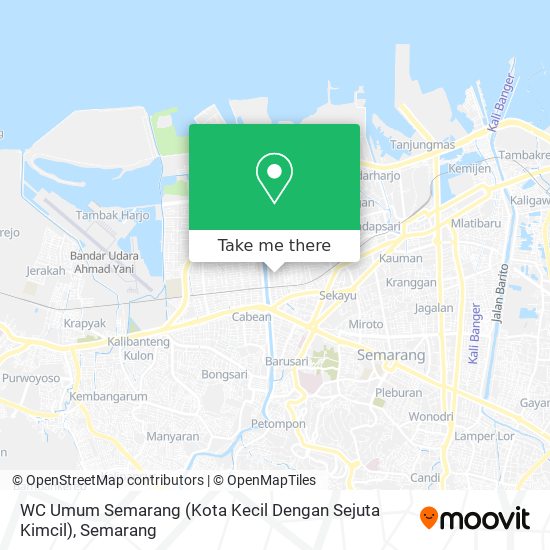 WC Umum Semarang (Kota Kecil Dengan Sejuta Kimcil) map