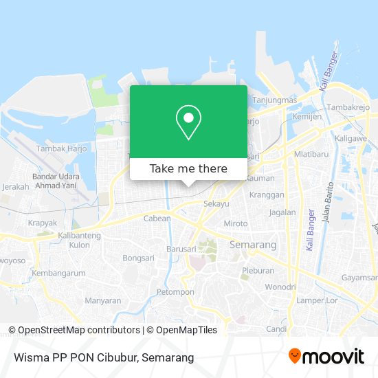 Wisma PP PON Cibubur map