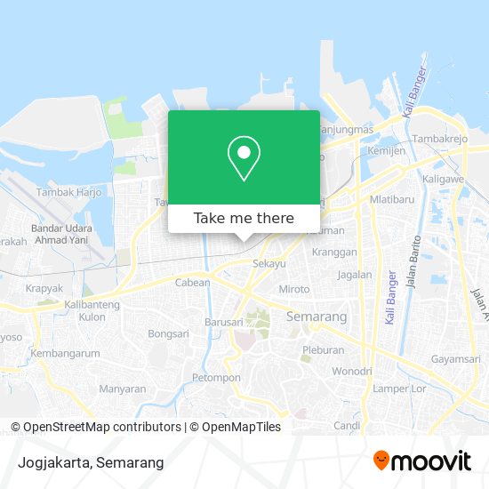 Jogjakarta map