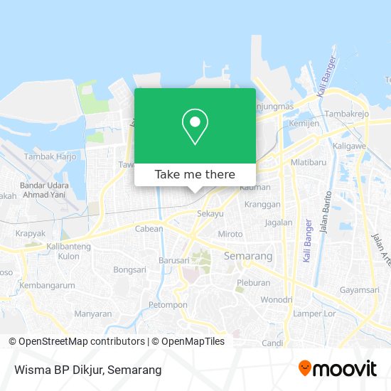 Wisma BP Dikjur map