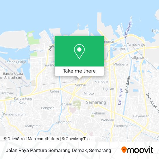 Jalan Raya Pantura Semarang Demak map