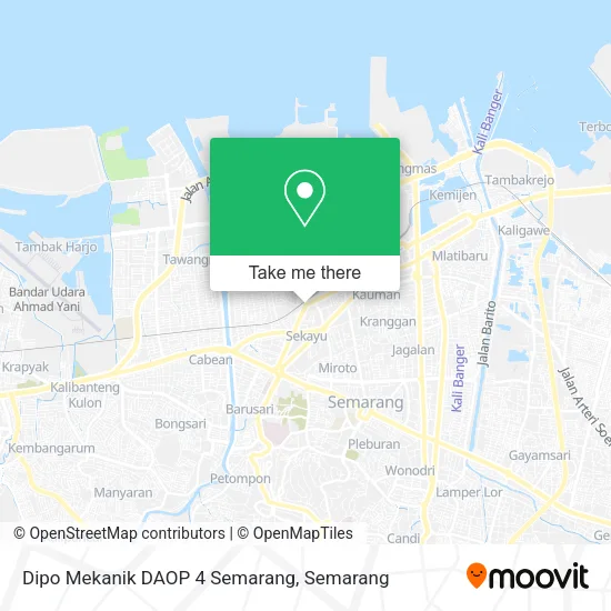 Dipo Mekanik DAOP 4 Semarang map