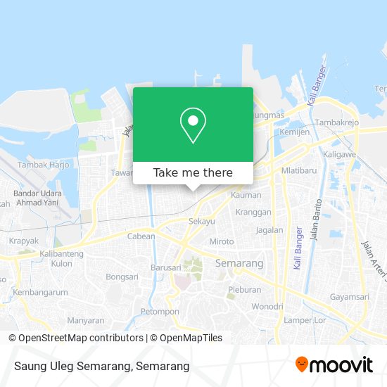 Saung Uleg Semarang map