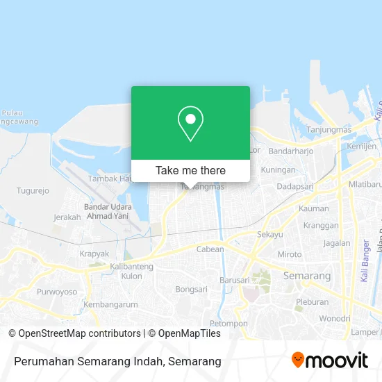 Perumahan Semarang Indah map