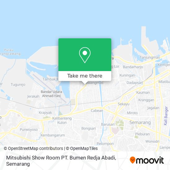 Mitsubishi Show Room PT. Bumen Redja Abadi map