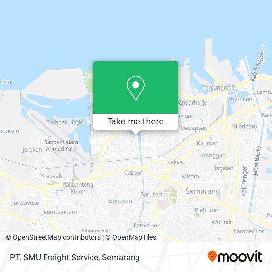 PT. SMU Freight Service map