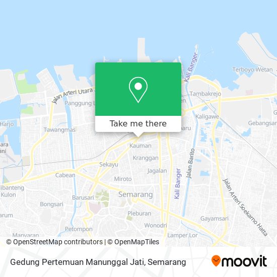 Gedung Pertemuan Manunggal Jati map