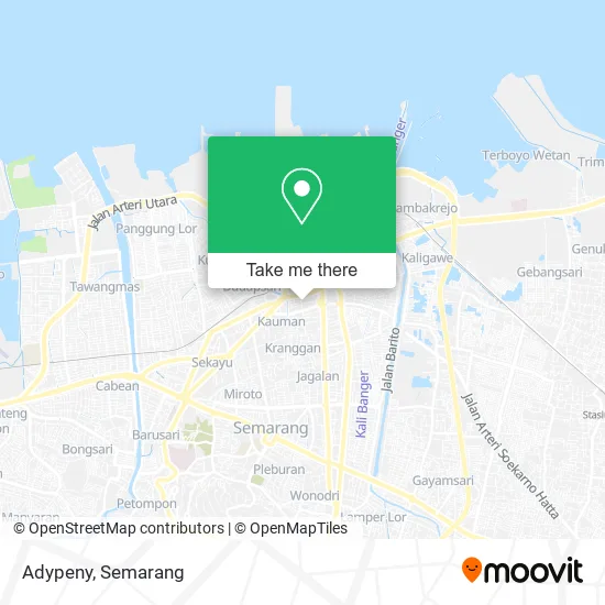 Adypeny map