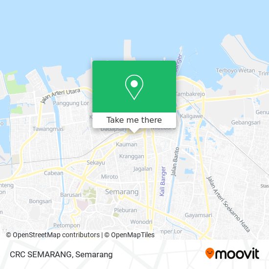 CRC SEMARANG map