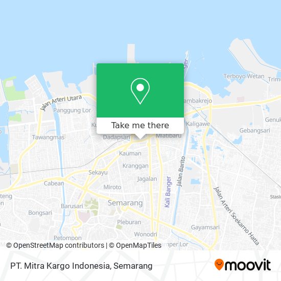 PT. Mitra Kargo Indonesia map