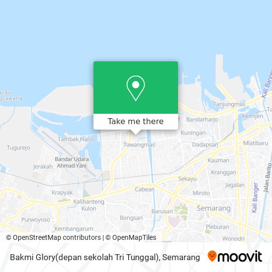 Bakmi Glory(depan sekolah Tri Tunggal) map