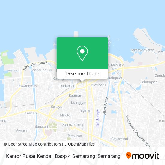 Kantor Pusat Kendali Daop 4 Semarang map