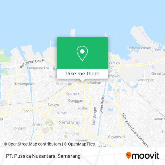 PT. Pusaka Nusantara map