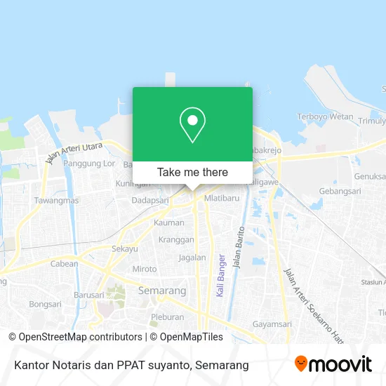 Kantor Notaris dan PPAT suyanto map