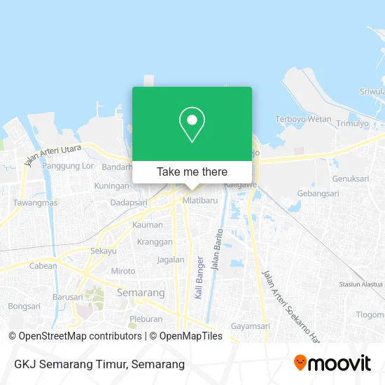 GKJ Semarang Timur map