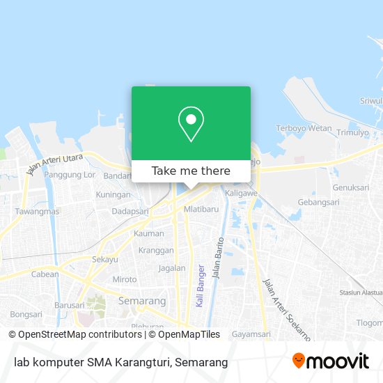 lab komputer SMA Karangturi map