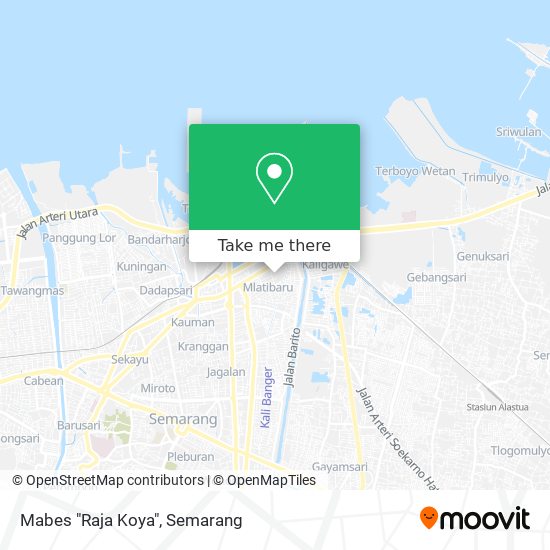 Mabes "Raja Koya" map