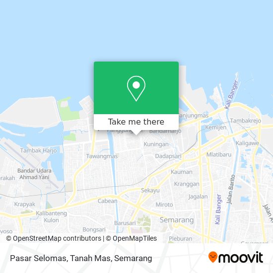 Pasar Selomas, Tanah Mas map