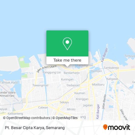 Pt. Besar Cipta Karya map