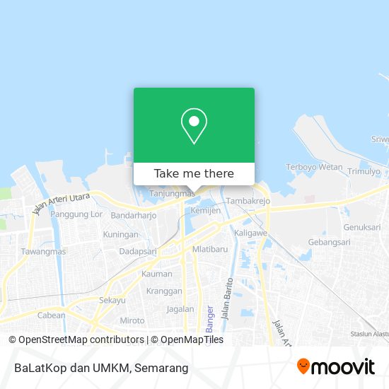 BaLatKop dan UMKM map