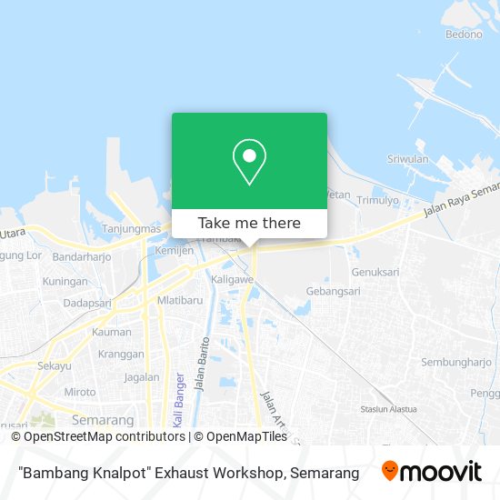 "Bambang Knalpot" Exhaust Workshop map