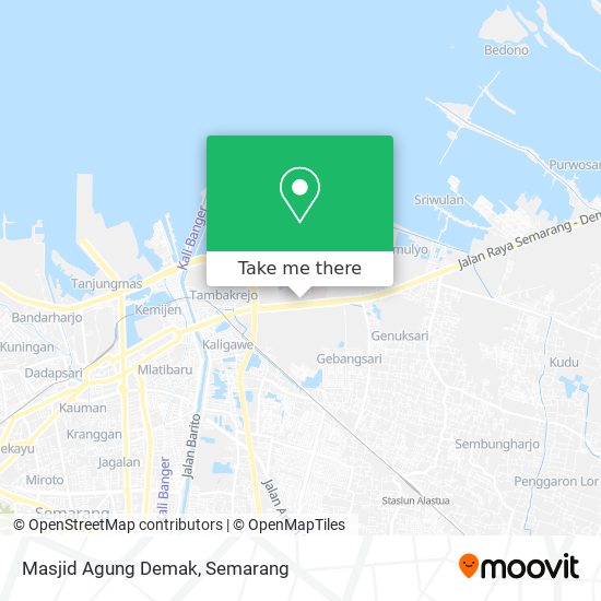 Masjid Agung Demak map