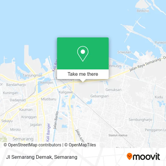 Jl Semarang Demak map