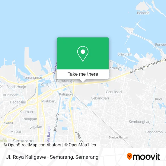 Jl. Raya Kaligawe - Semarang map