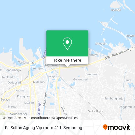 Rs Sultan Agung Vip room 411 map