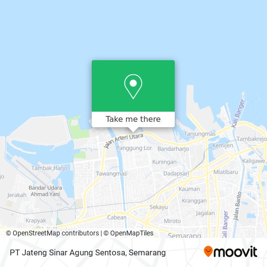 PT Jateng Sinar Agung Sentosa map