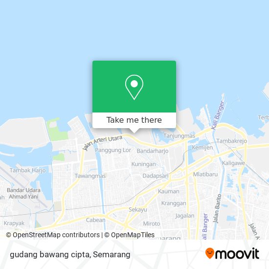 gudang bawang cipta map