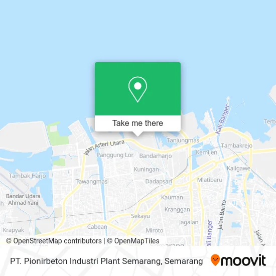 PT. Pionirbeton Industri Plant Semarang map