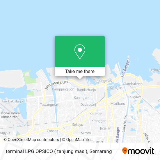 terminal LPG OPSICO ( tanjung mas ) map