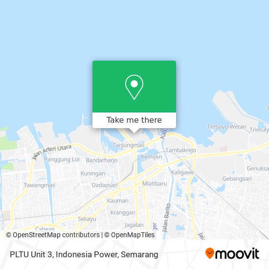 PLTU Unit 3, Indonesia Power map